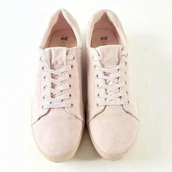 H&M Chunky Platform Rose Pink Sneakes - 9.5 - Picture 1 of 9